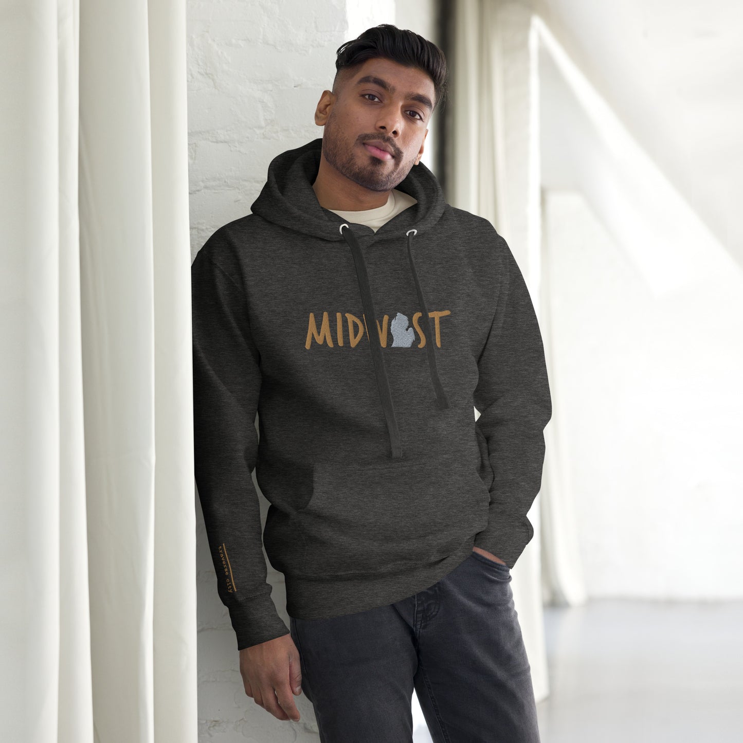 Midwest Michigan Traverse City Look Sharp Unisex Hoodie