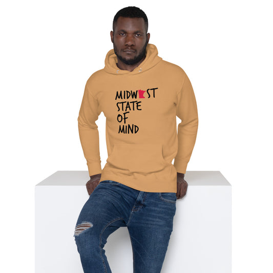 Midwest State of Mind™ Minnesota Unisex Hoodie