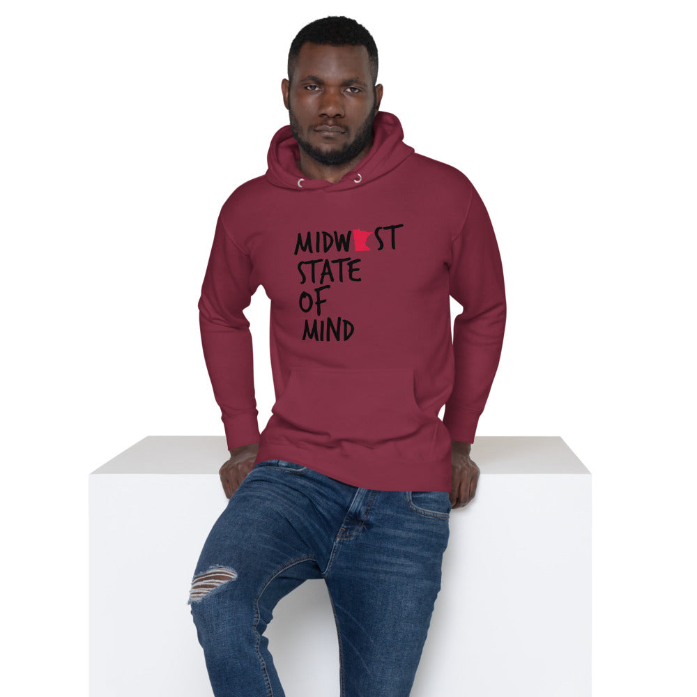 Midwest State of Mind™ Minnesota Unisex Hoodie