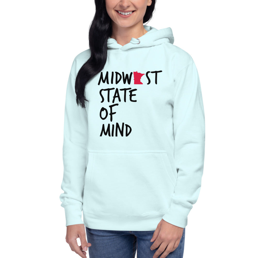 Midwest State of Mind™ Minnesota Unisex Hoodie