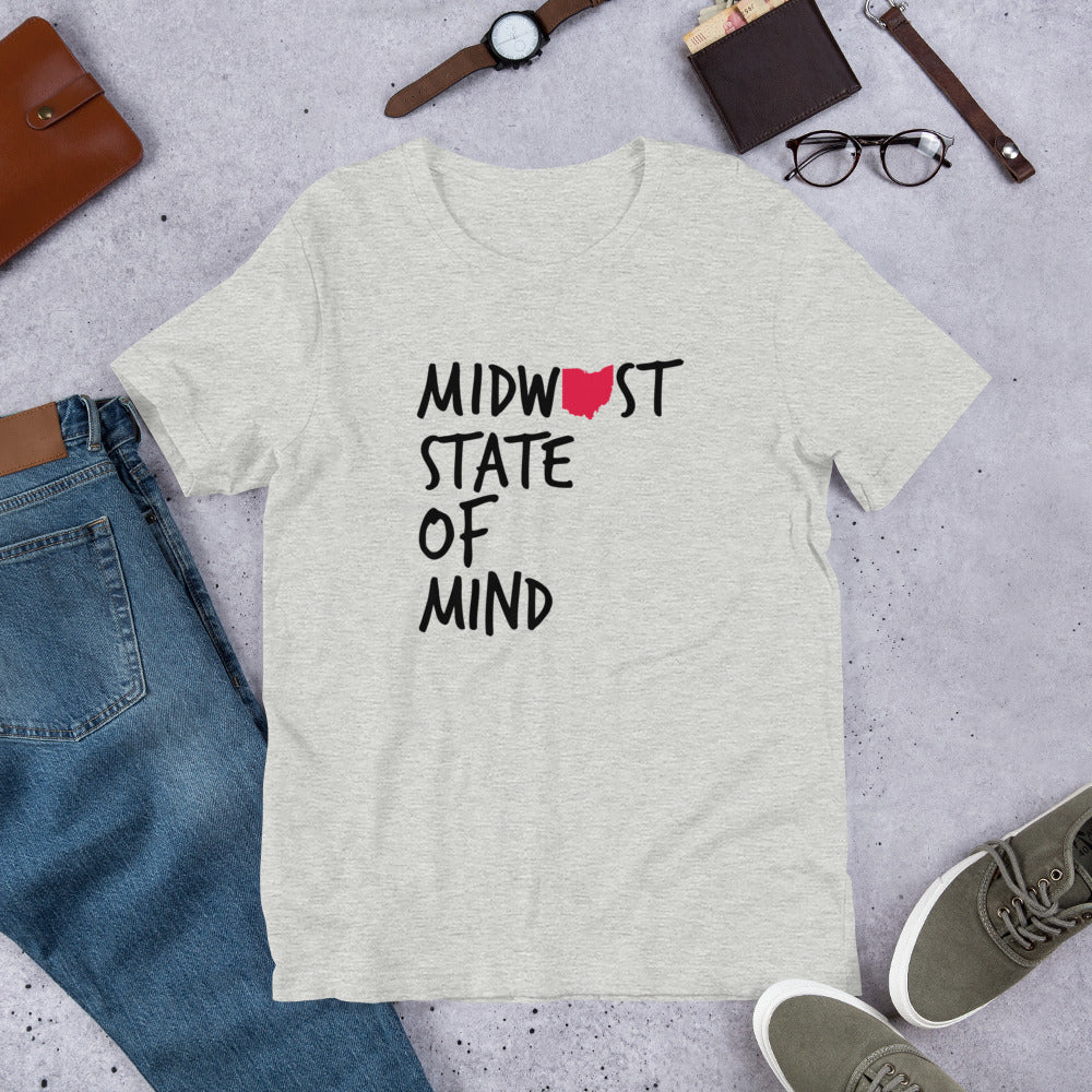 Midwest State of Mind Ohio™ Short-Sleeve Unisex T-Shirt