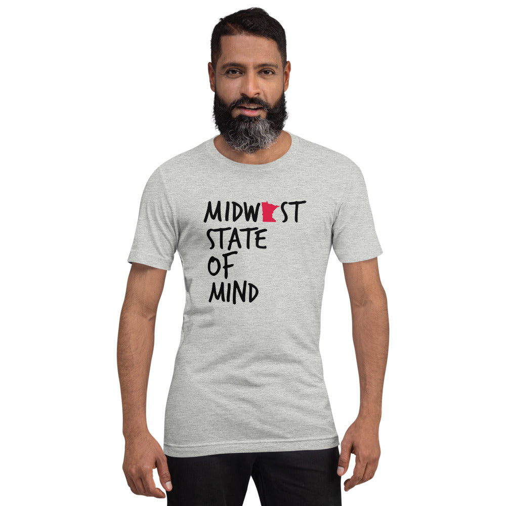 Midwest State of Mind Minnesota™ Short-Sleeve Unisex T-Shirt