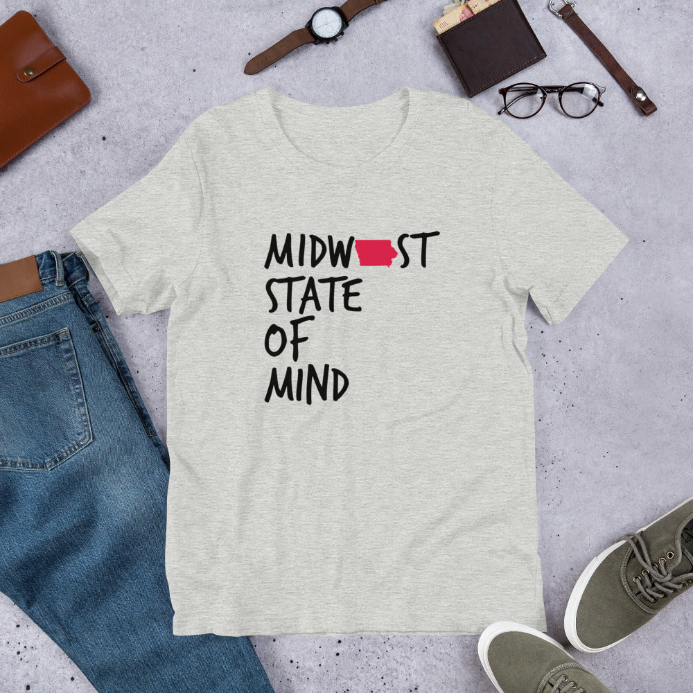 Midwest State of Mind Iowa™ Super Soft Unisex T-Shirt