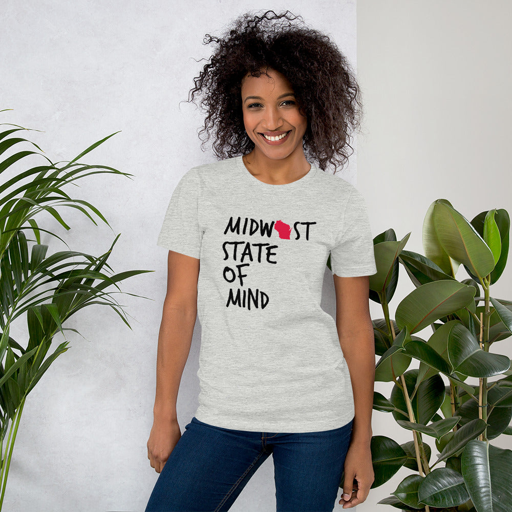 Midwest State of Mind Wisconsin™ Short-Sleeve Unisex T-Shirt