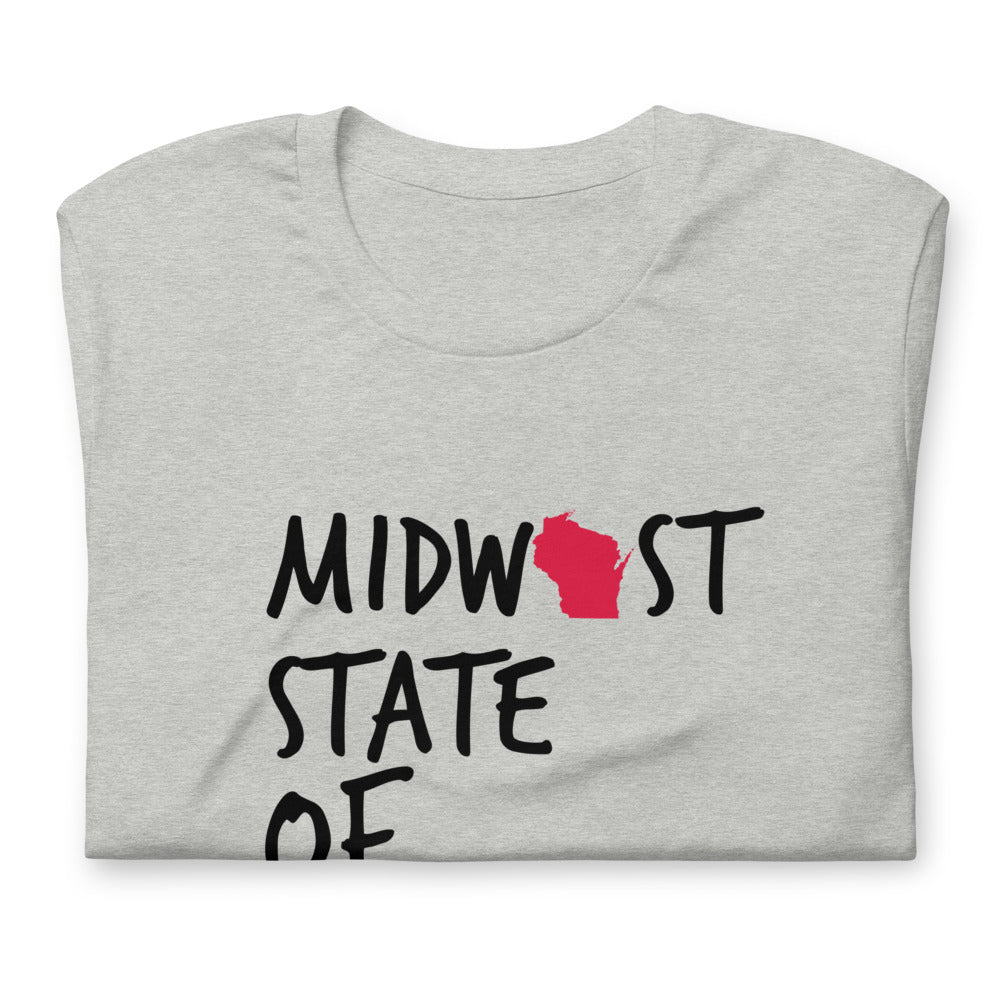 Midwest State of Mind Wisconsin™ Short-Sleeve Unisex T-Shirt
