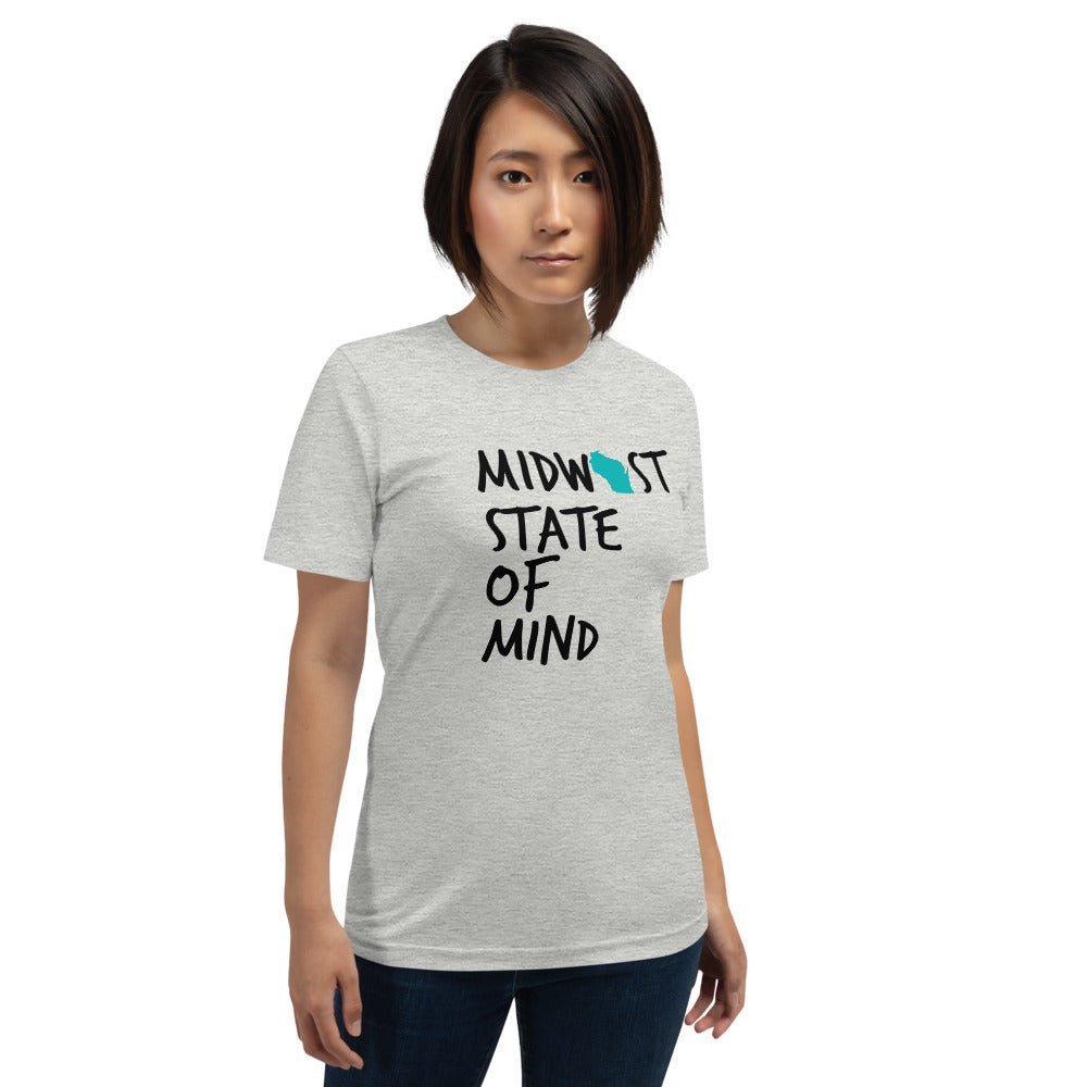 Midwest State of Mind Wisconsin™ Short-Sleeve Unisex T-Shirt