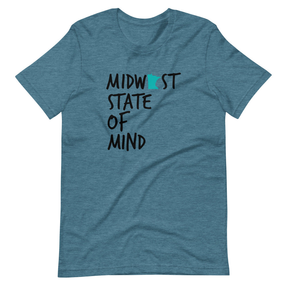 Midwest State of Mind Minnesota™ Short-Sleeve Unisex T-Shirt