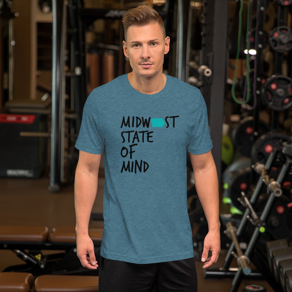 Midwest State of Mind Iowa™ Super Soft Unisex T-Shirt