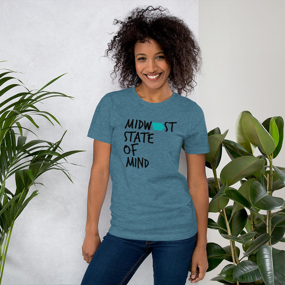 Midwest State of Mind Iowa™ Super Soft Unisex T-Shirt