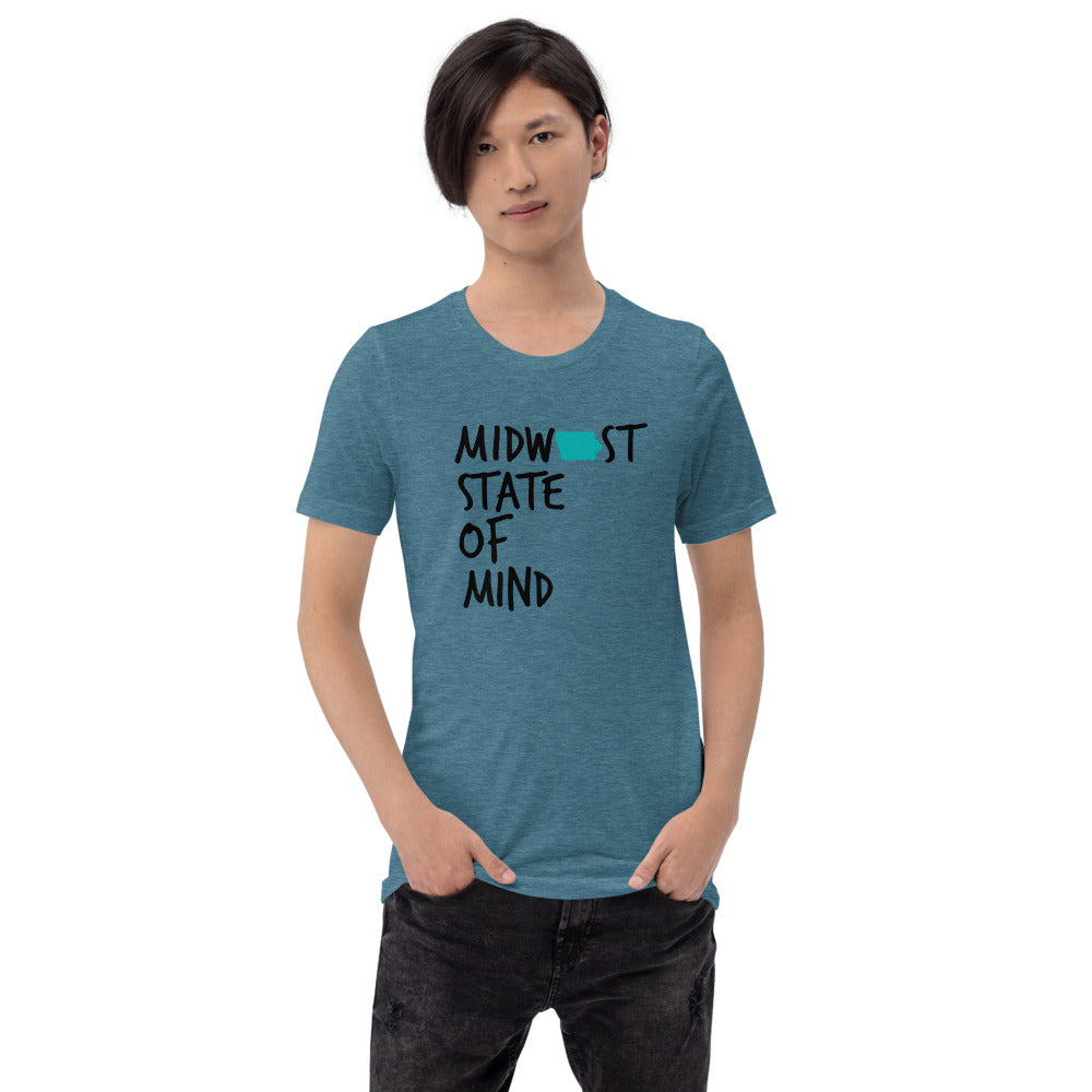 Midwest State of Mind Iowa™ Super Soft Unisex T-Shirt