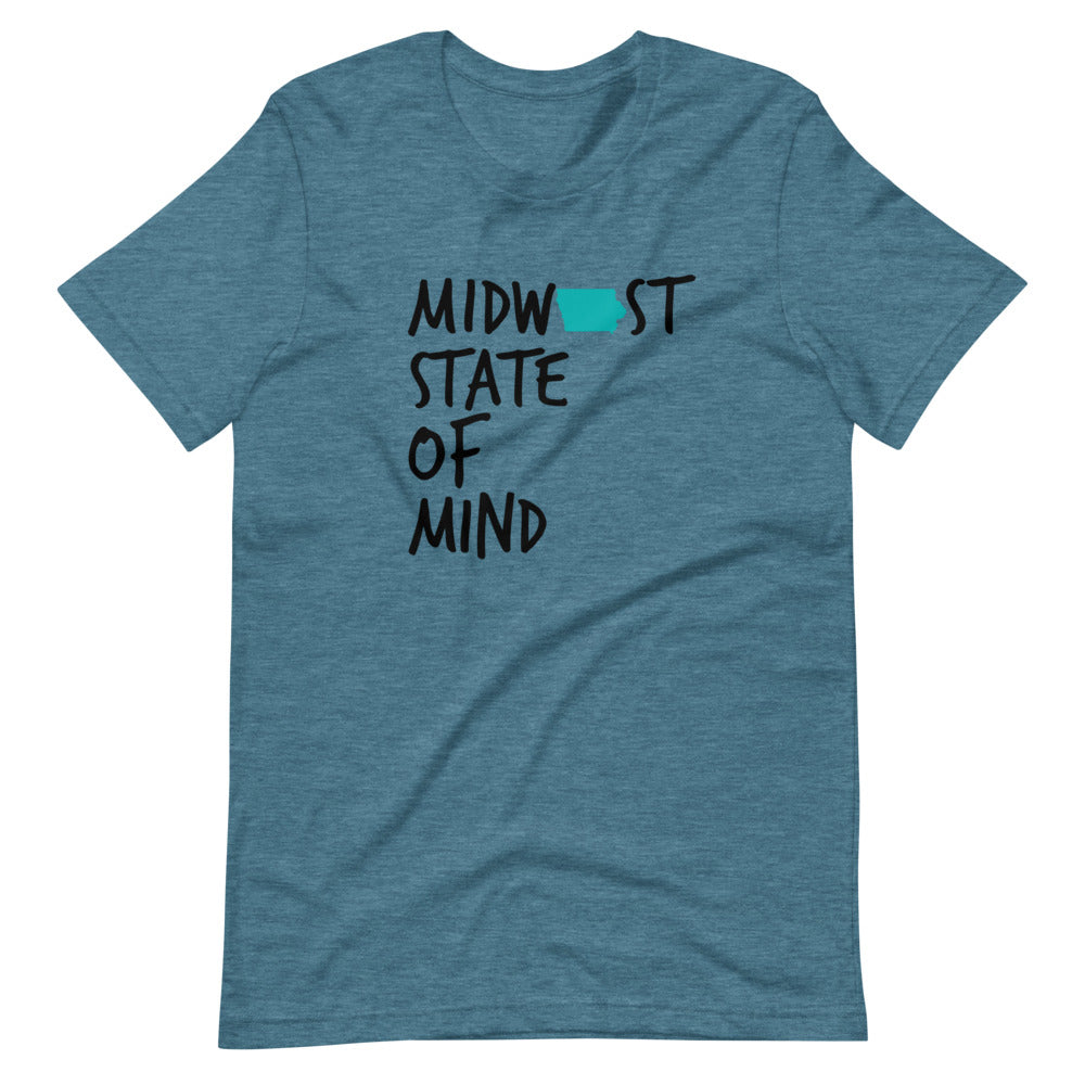 Midwest State of Mind Iowa™ Super Soft Unisex T-Shirt