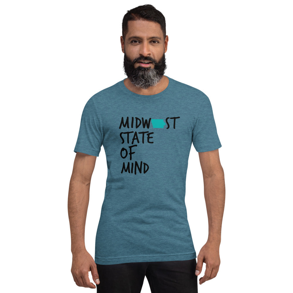 Midwest State of Mind Iowa™ Super Soft Unisex T-Shirt