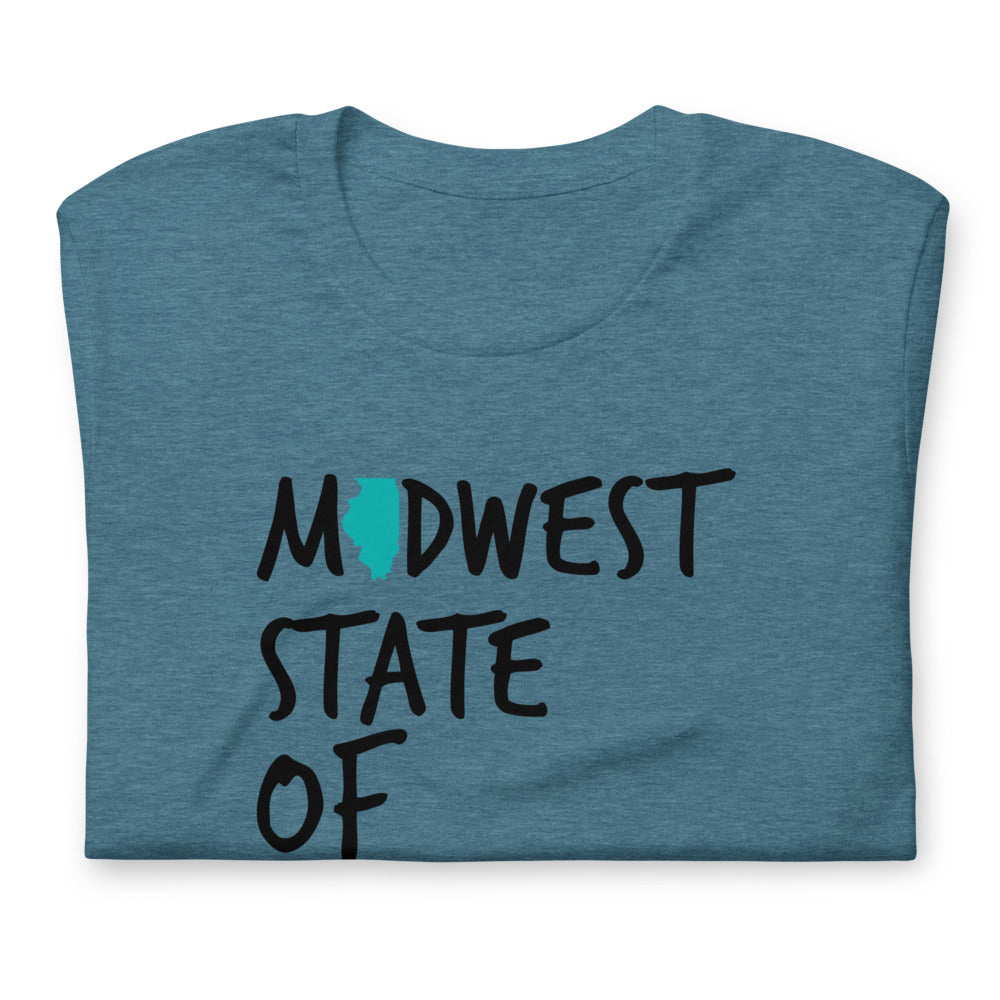 Midwest State of Mind Illinois™ Super Soft Unisex T-Shirt