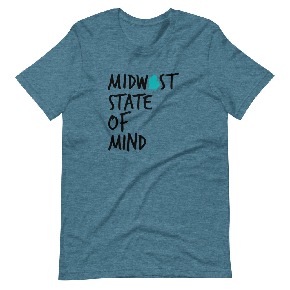 Midwest State of Mind Michigan™ Super Soft Unisex T-Shirt