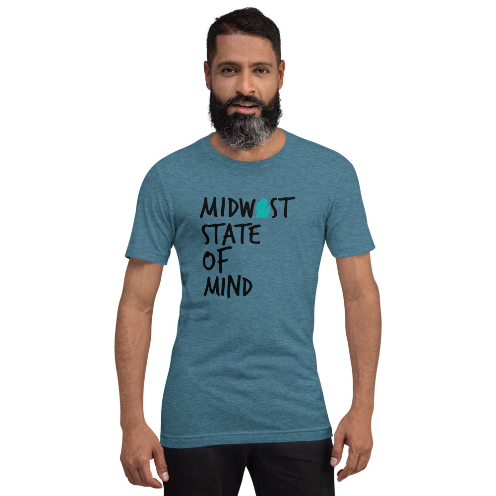 Midwest State of Mind Michigan™ Super Soft Unisex T-Shirt