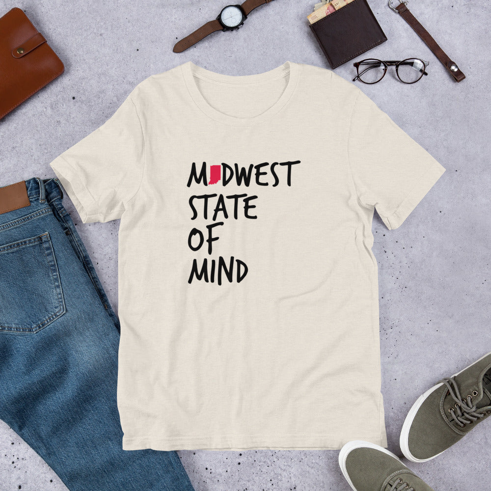 Midwest State of Mind Indiana™ Super Soft Unisex T-Shirt