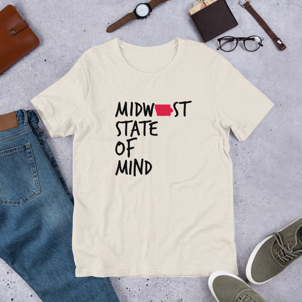 Midwest State of Mind Iowa™ Super Soft Unisex T-Shirt