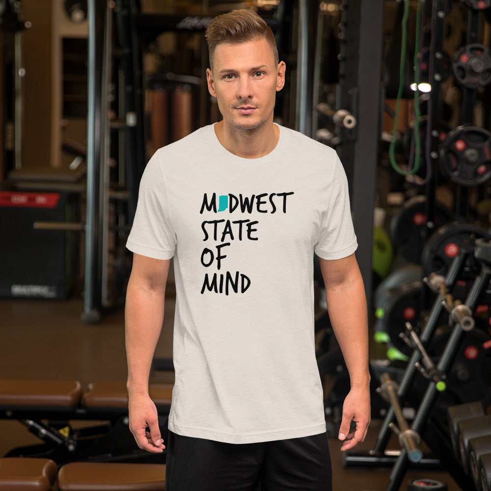 Midwest State of Mind Indiana™ Super Soft Unisex T-Shirt