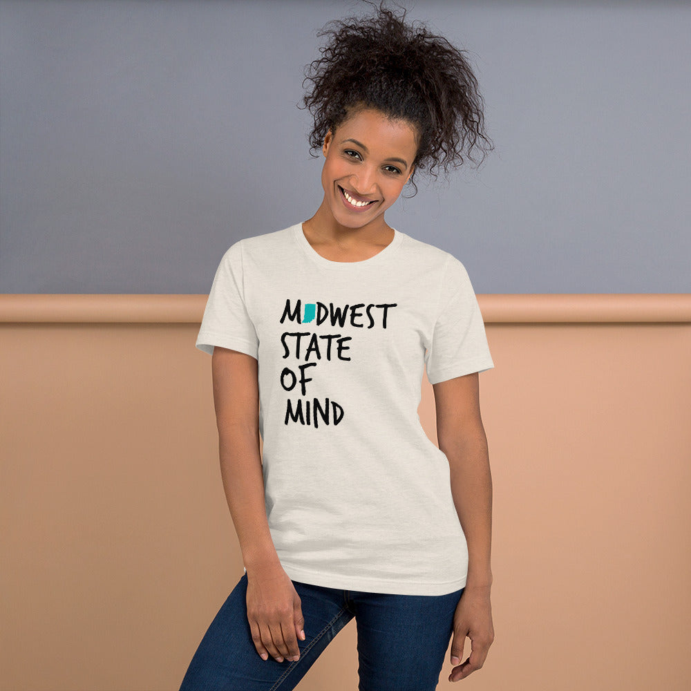 Midwest State of Mind Indiana™ Super Soft Unisex T-Shirt