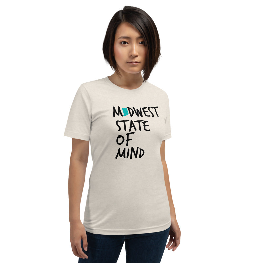 Midwest State of Mind Indiana™ Super Soft Unisex T-Shirt