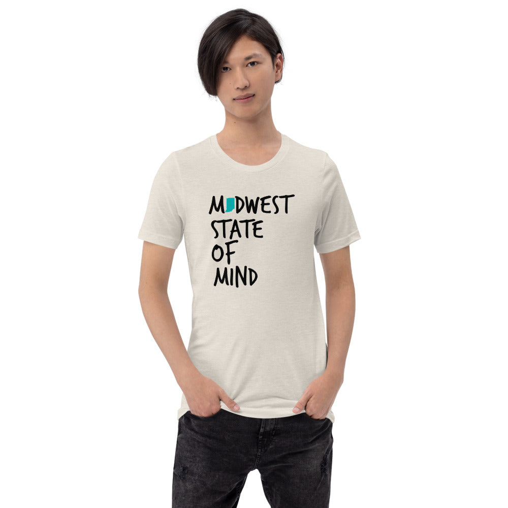 Midwest State of Mind Indiana™ Super Soft Unisex T-Shirt