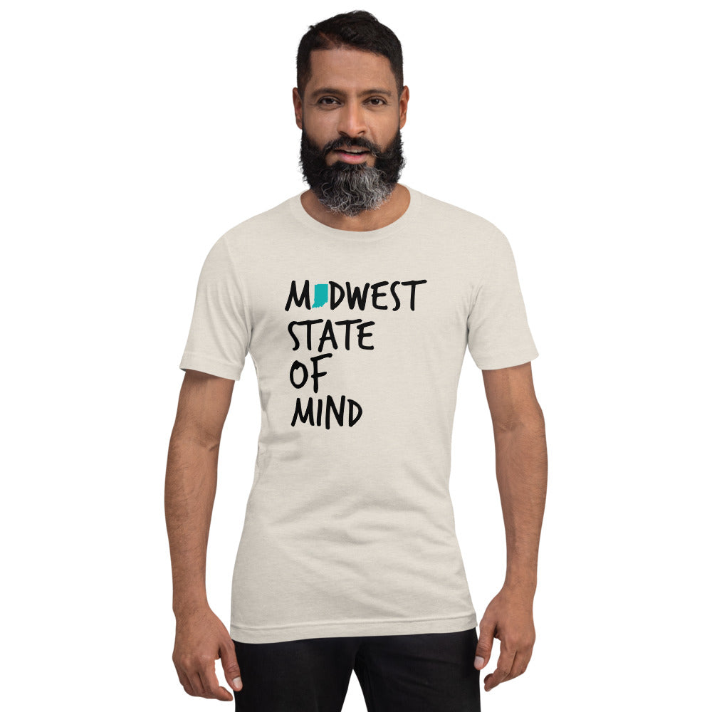 Midwest State of Mind Indiana™ Super Soft Unisex T-Shirt