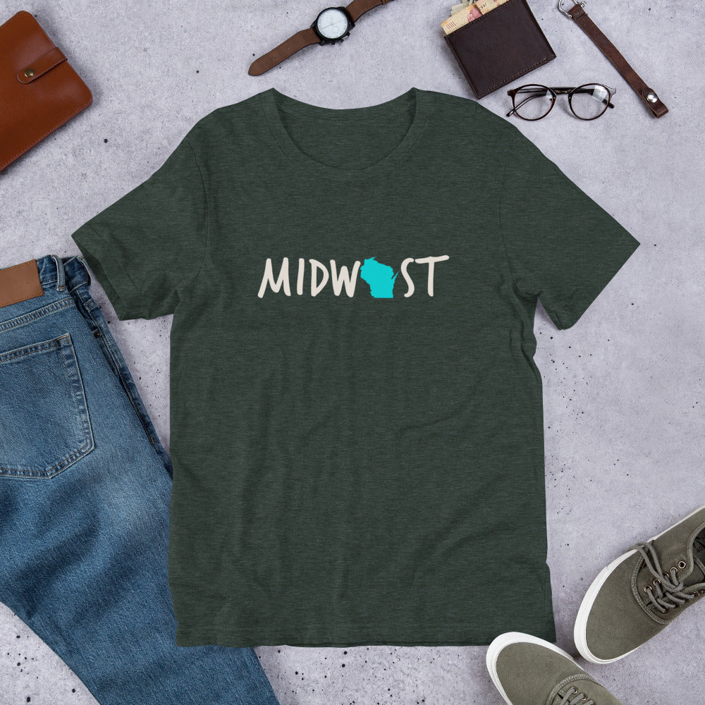 Wisconsin Midwest Tradition Super Soft t-shirt