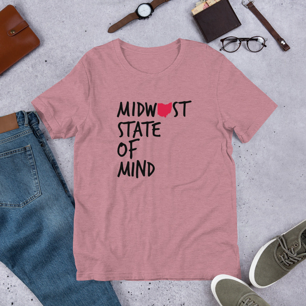 Midwest State of Mind Ohio™ Short-Sleeve Unisex T-Shirt