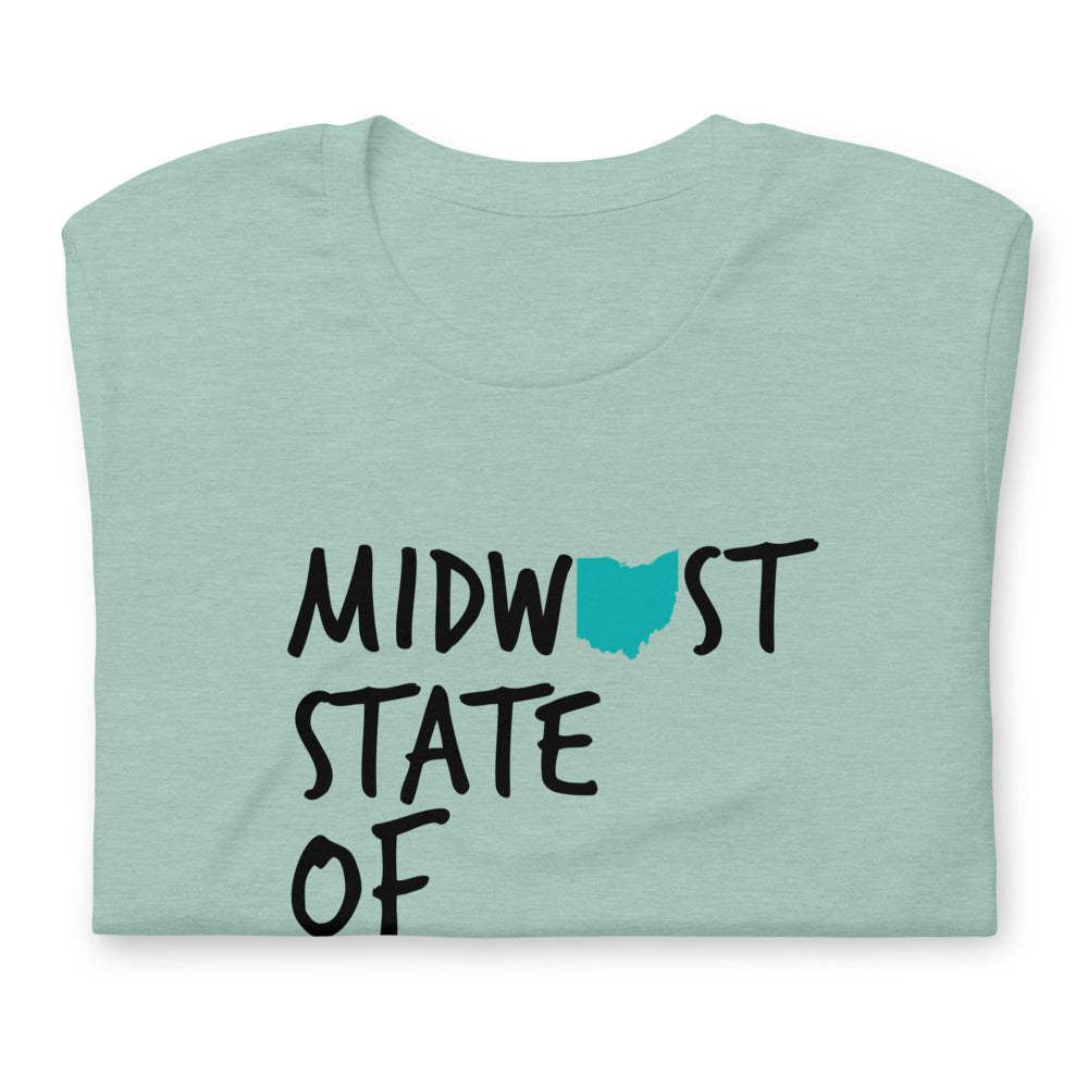Midwest State of Mind Ohio™ Short-Sleeve Unisex T-Shirt
