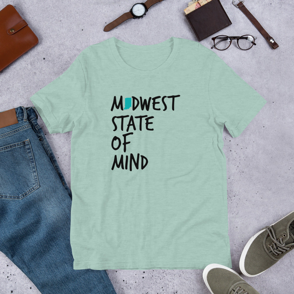 Midwest State of Mind Indiana™ Super Soft Unisex T-Shirt