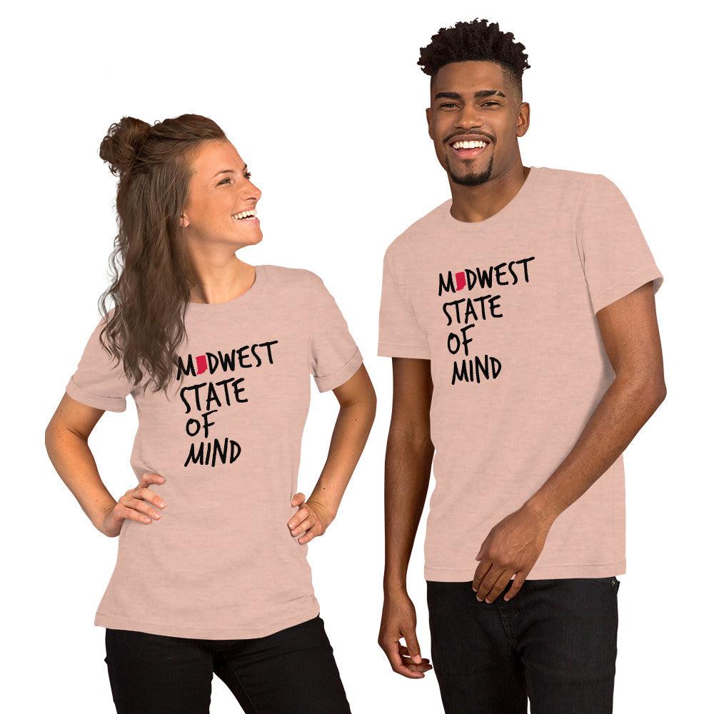 Midwest State of Mind Indiana™ Super Soft Unisex T-Shirt