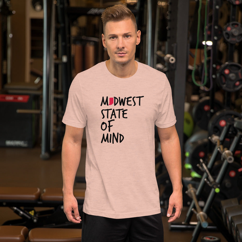 Midwest State of Mind Indiana™ Super Soft Unisex T-Shirt