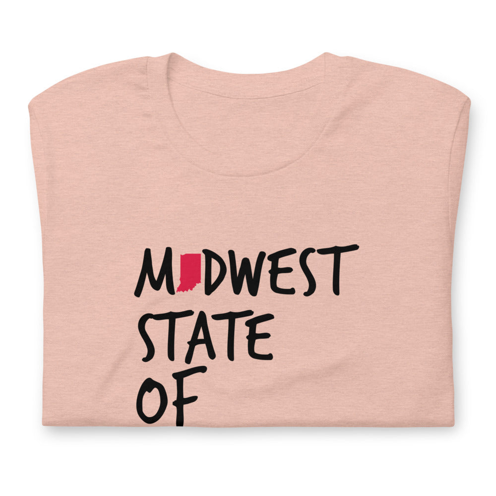 Midwest State of Mind Indiana™ Super Soft Unisex T-Shirt