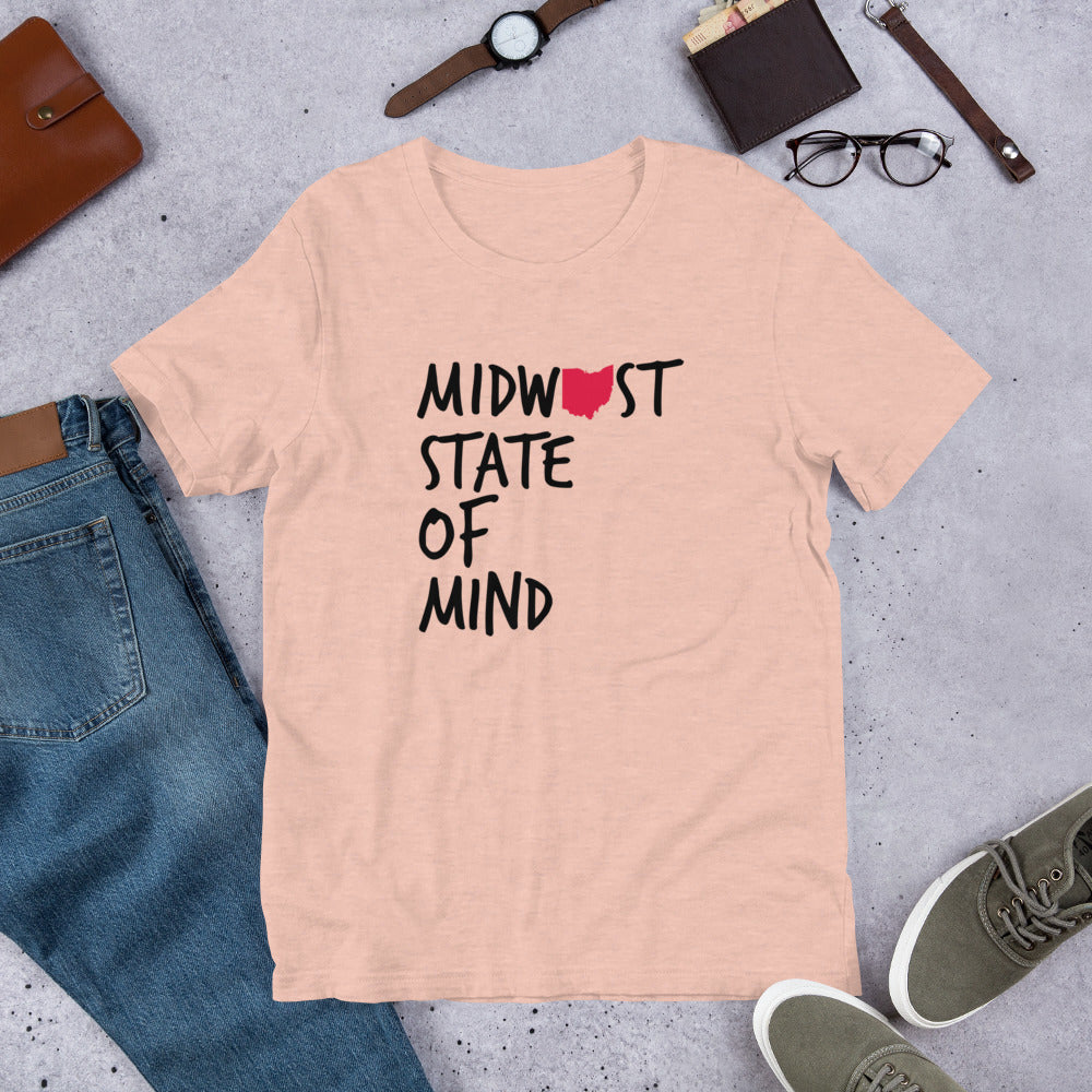 Midwest State of Mind Ohio™ Short-Sleeve Unisex T-Shirt