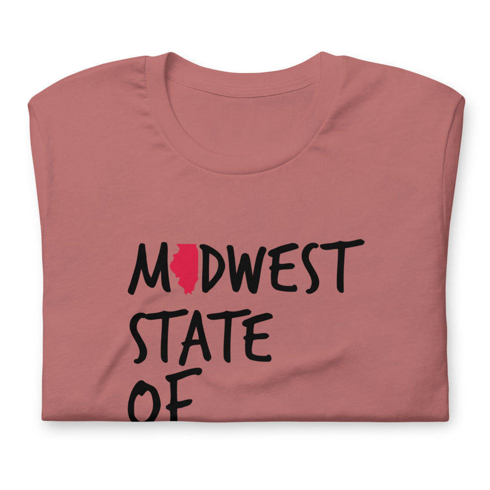 Midwest State of Mind Illinois™ Super Soft Unisex T-Shirt