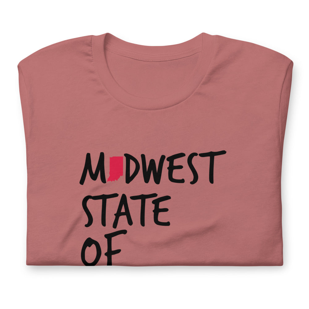 Midwest State of Mind Indiana™ Super Soft Unisex T-Shirt
