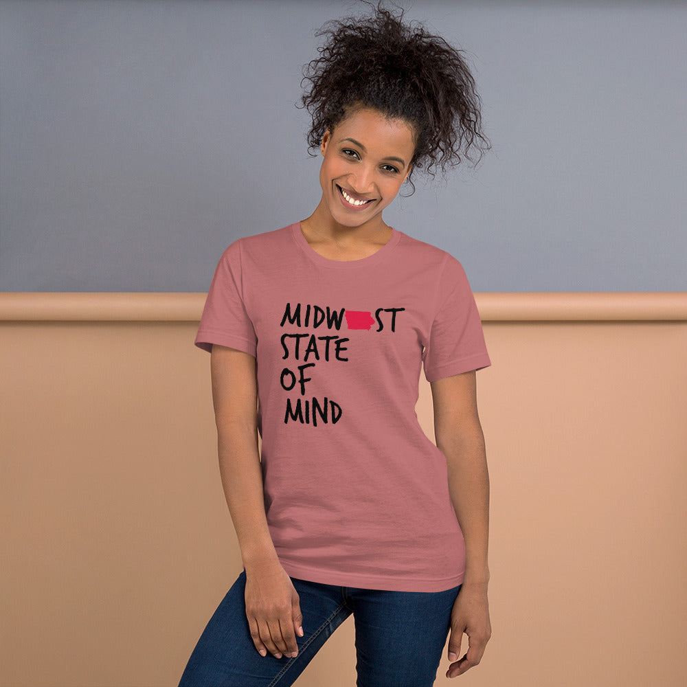 Midwest State of Mind Iowa™ Super Soft Unisex T-Shirt