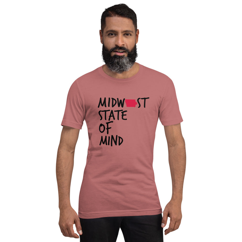 Midwest State of Mind Iowa™ Super Soft Unisex T-Shirt