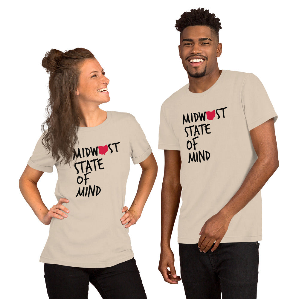 Midwest State of Mind Ohio™ Short-Sleeve Unisex T-Shirt