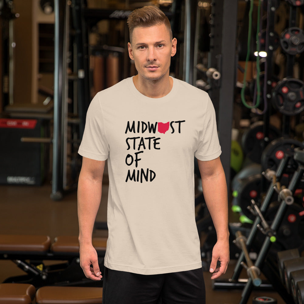 Midwest State of Mind Ohio™ Short-Sleeve Unisex T-Shirt