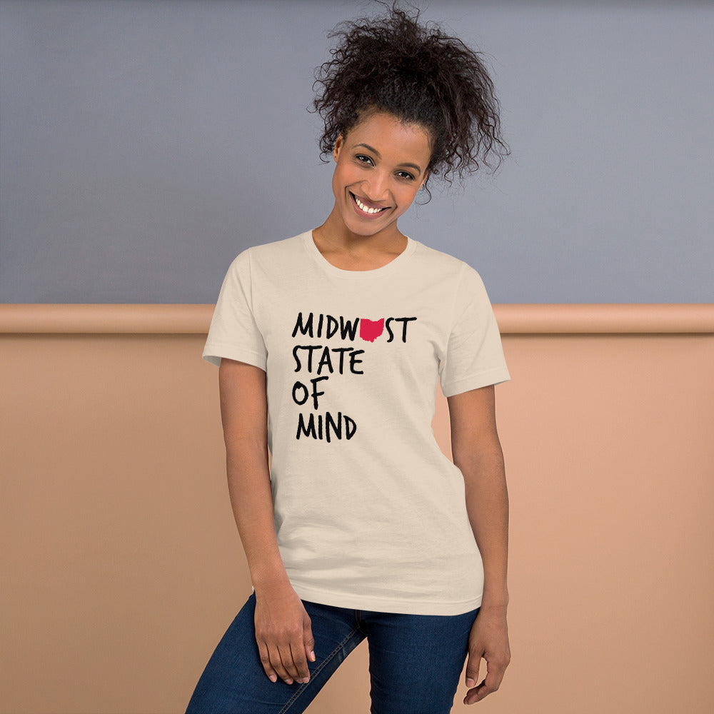 Midwest State of Mind Ohio™ Short-Sleeve Unisex T-Shirt