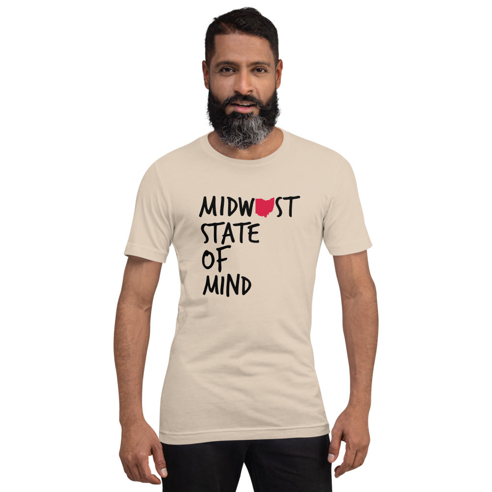 Midwest State of Mind Ohio™ Short-Sleeve Unisex T-Shirt