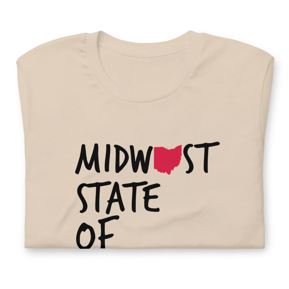 Midwest State of Mind Ohio™ Short-Sleeve Unisex T-Shirt