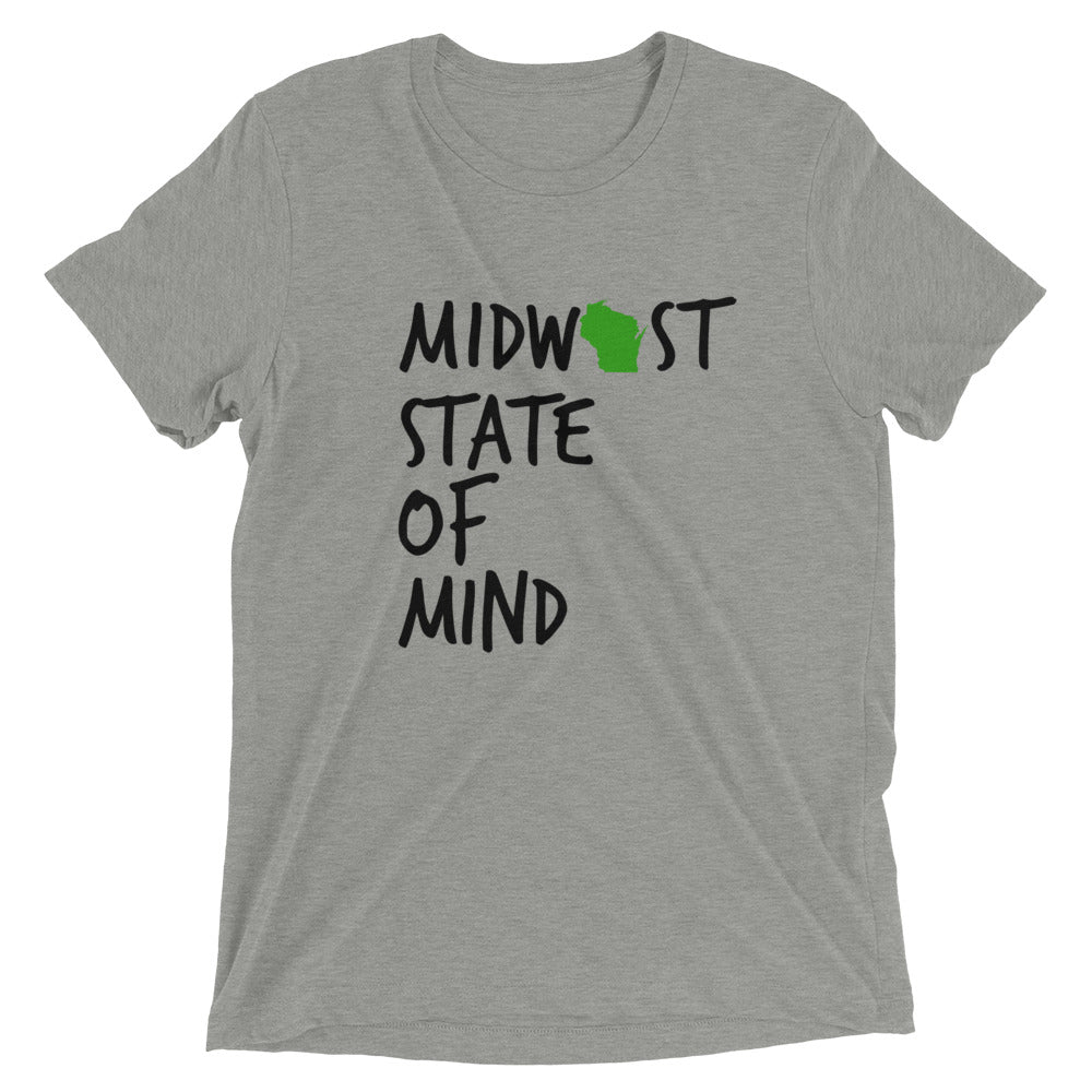 Midwest State of Mind™ Wisconsin Short sleeve t-shirt