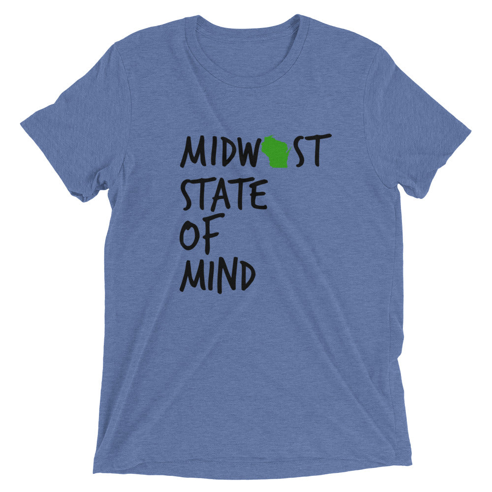 Midwest State of Mind™ Wisconsin Short sleeve t-shirt