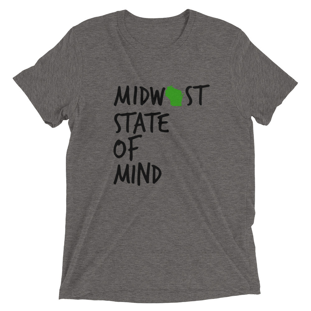 Midwest State of Mind™ Wisconsin Short sleeve t-shirt