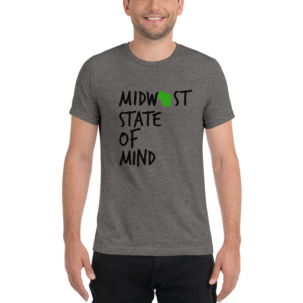 Midwest State of Mind™ Wisconsin Short sleeve t-shirt