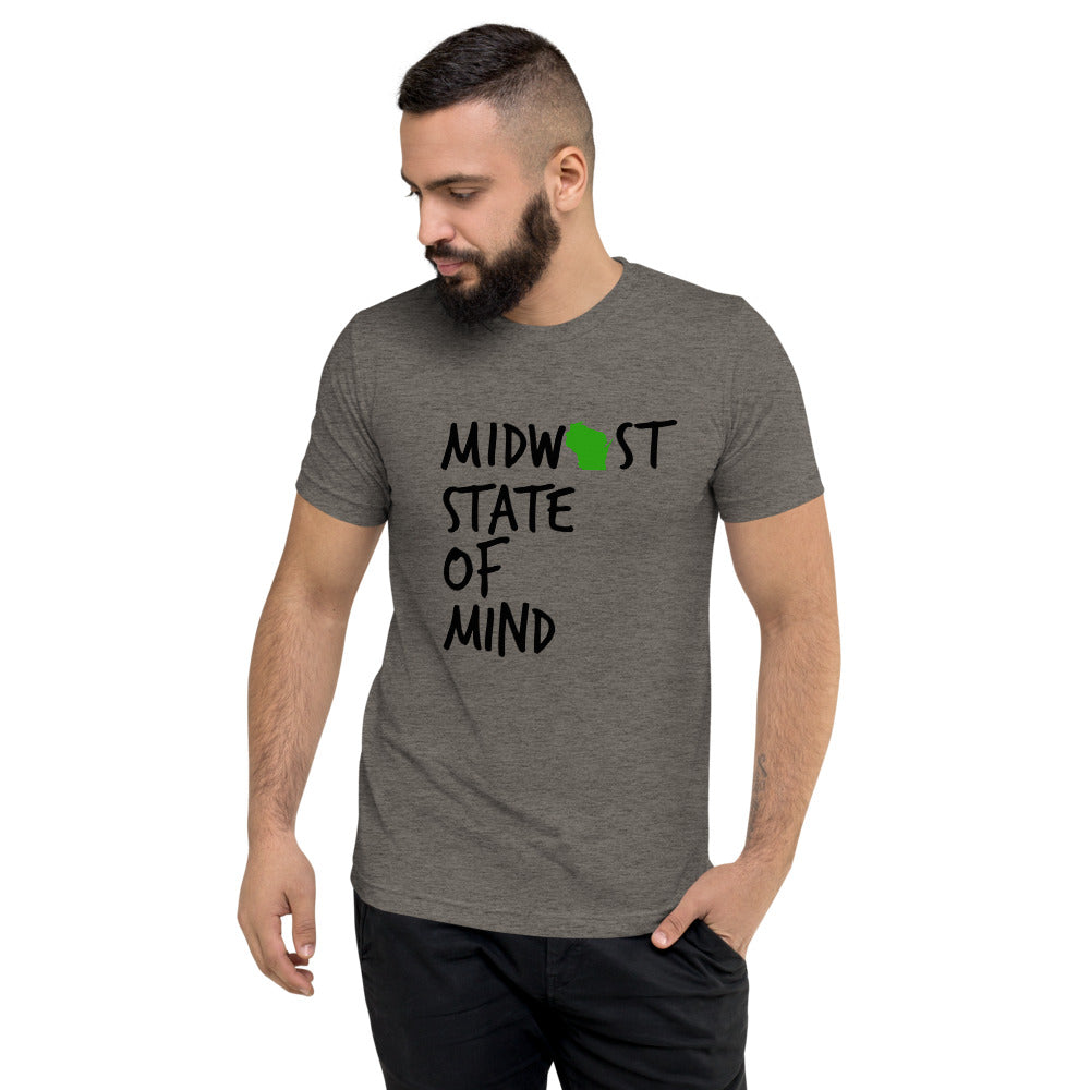 Midwest State of Mind™ Wisconsin Short sleeve t-shirt