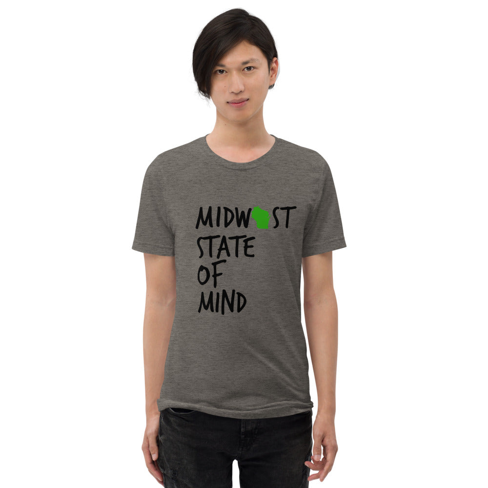 Midwest State of Mind™ Wisconsin Short sleeve t-shirt