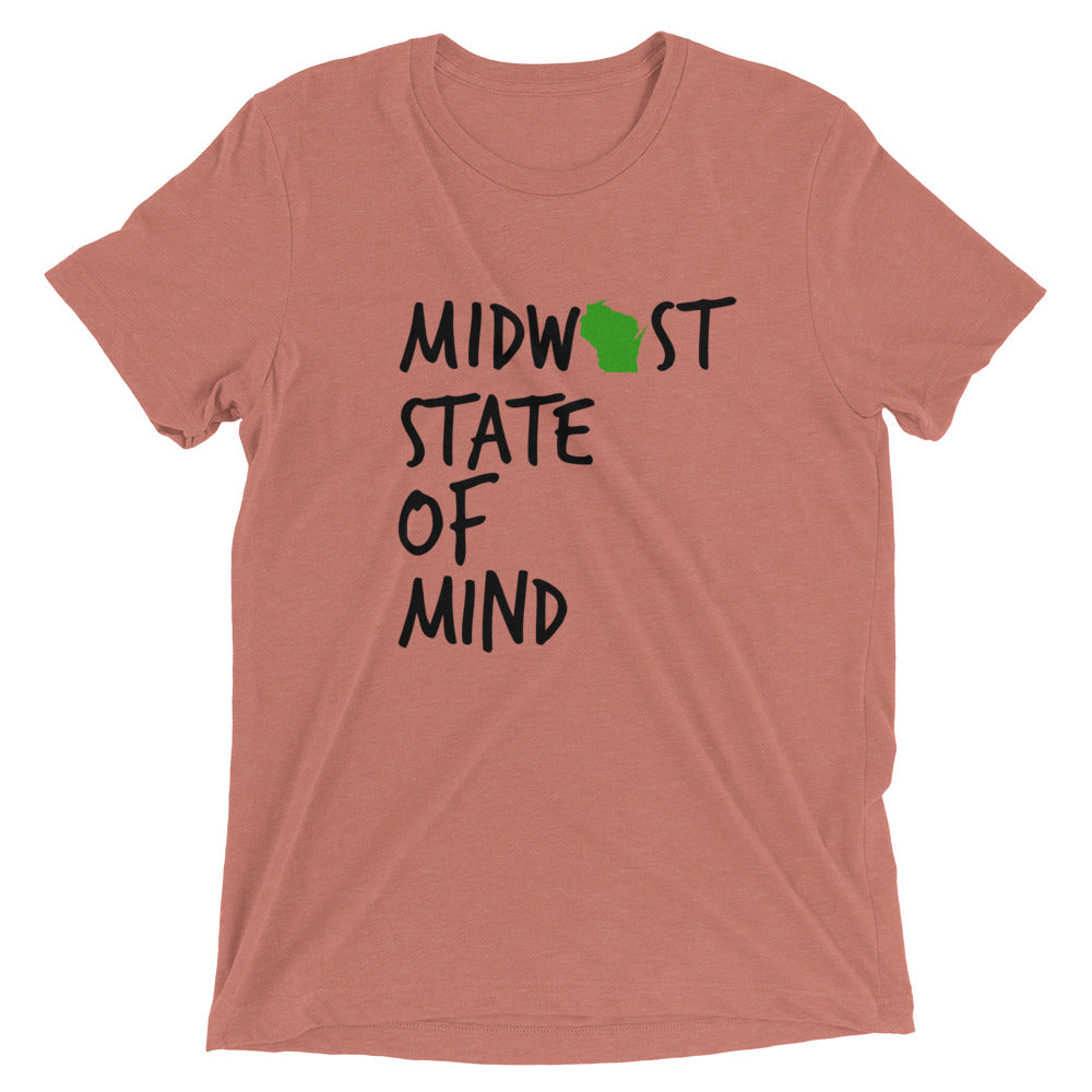 Midwest State of Mind™ Wisconsin Short sleeve t-shirt